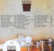 Zaatar Arabic Restaurant menu 8