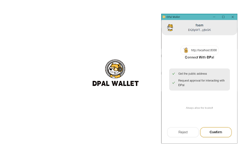 DPal:Wallet for DogeCoin