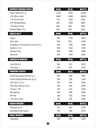 Draught House Bar & Grill menu 3