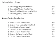 Paratha Platform menu 2