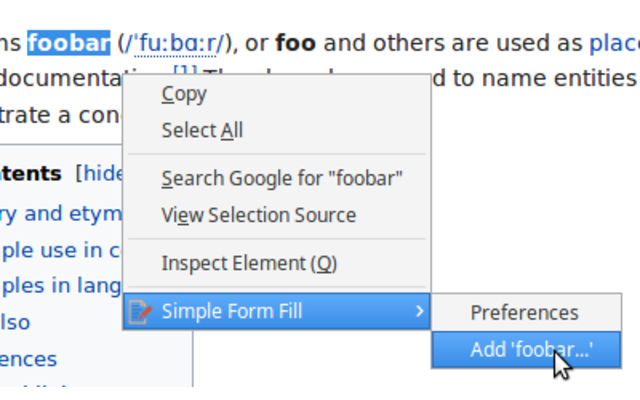 Simple Form Fill Preview image 2