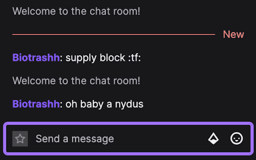 Twitch Chat Welcome Message Remover