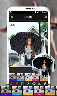 Rain Photo Frame: Rain Photography Screenshot