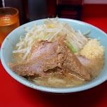 ramen jiro shinjuku in Tokyo, Japan 