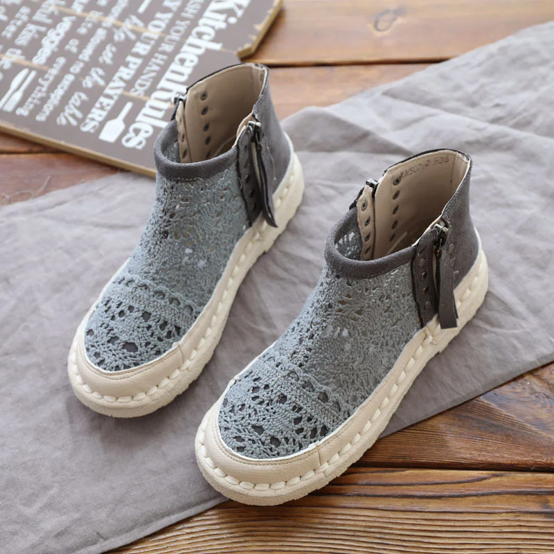 Zapatos de mujer de fondo plano Mori cortos y versátiles Botines Martin de suela blanda ideales para combinar con cualquier atuendo.