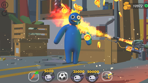 Screenshot Kick the Rainbow Monster 3D