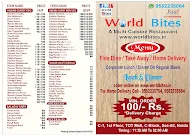 World Bites Restaurant menu 1