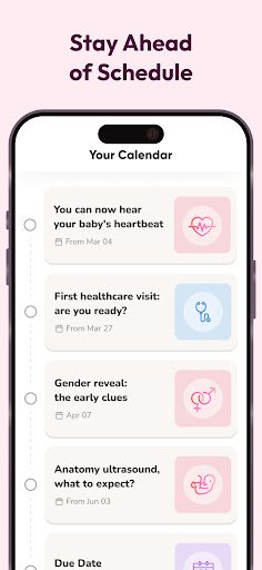 Screenshot WeMoms Pregnancy Baby Tracker