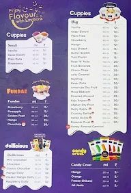 Cream Crust Icecream menu 1