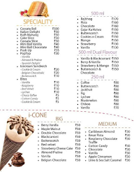 Arun Ice Creams menu 3