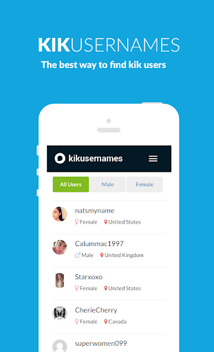 KU - Find Kik Usernames