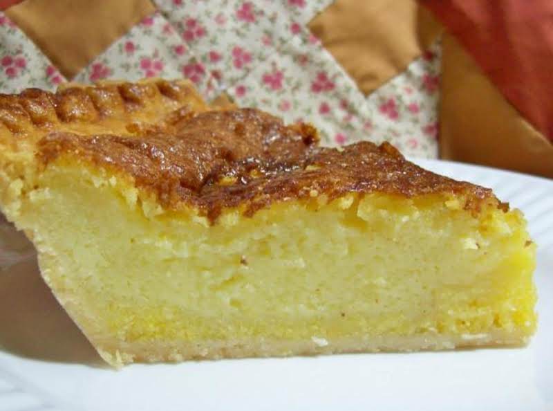 Deep Dish Buttermilk Chess Pie