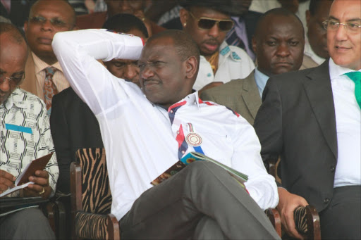 Deputy President William Ruto during the Mombasa International Agricultural show