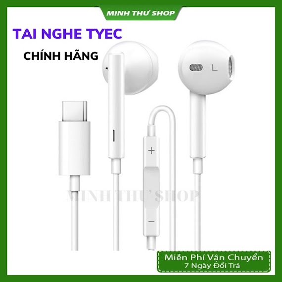 Tai Nghe Có Dây Chân Type C Nhét Tai, Tai Phone Android Nhét Tai, Hàng Cao Cấp, Bass Căng Nghe Nhạc Cực Hay