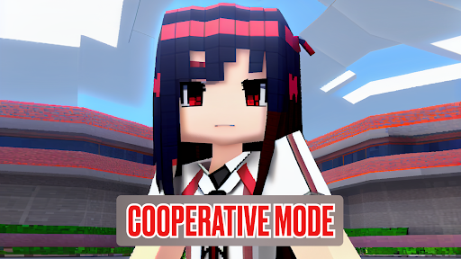 Screenshot Yandere High School Minecraft