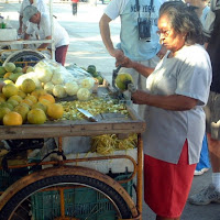 Carrettino delle arance di 