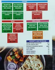 Punjabi Zaika menu 1