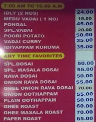 Shri Vishnu Bhavan menu 3