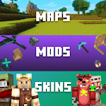 Cover Image of Download Skins, Mods, Maps for Minecraft PE 9.0 APK