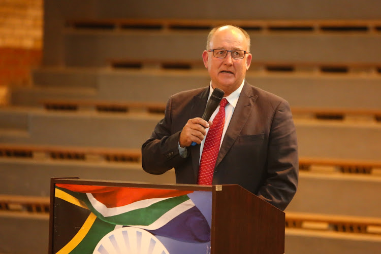 Three councillors have been arrested for allegedly accepting money to oust their mayor Athol Trollip.