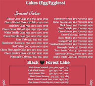 Cake Box Co. menu 1