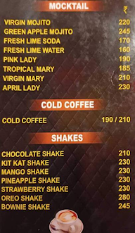 Zion menu 1