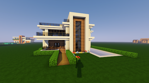 Screenshot Modern House Map for Minecraft