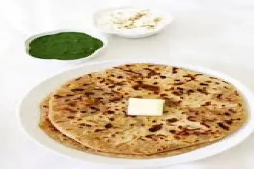 2 Aloo Paratha + Raita