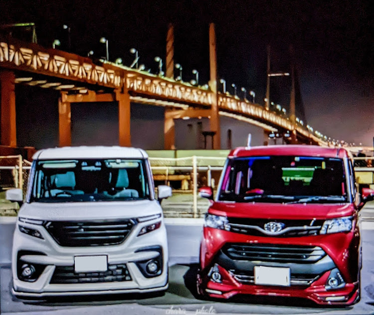 タンクのルーミー＆タンクカスタム・ソリオバンディット・宮ヶ瀬ダムリベンジ・まこちん＆オジッキー・思い出をありがとう！に関するカスタム事例の投稿画像20枚目
