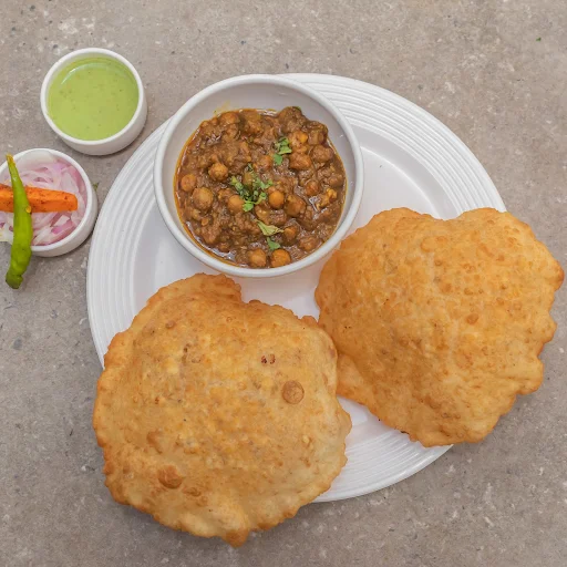 Chole Bhature With Lassi