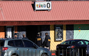 FBI agents stand outside the Club Q, an LGBTQ nightclub, following a mass shooting in Colorado Springs, Colorado, US, November 21, 2022. 