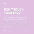 Don't Touch Your Face - Facebook Carousel Ad item