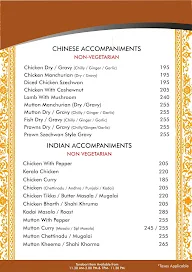 Bharath Restaurant menu 3