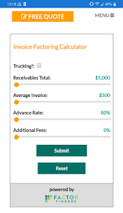 Invoice Factoring Calculator(圖1)-速報App