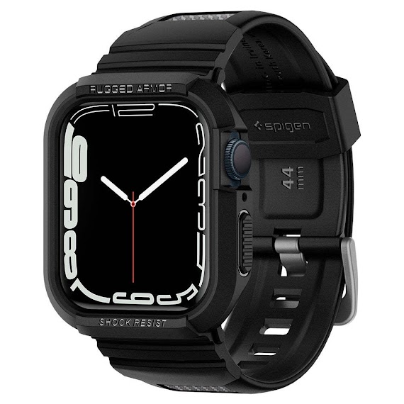 Spigen Bộ Ốp Silicone + Dây Đeo Tpu Cho Đồng Hồ Apple Iwatch Series 7 6 Se 5 4 45Mm 41Mm 40Mm 44Mm