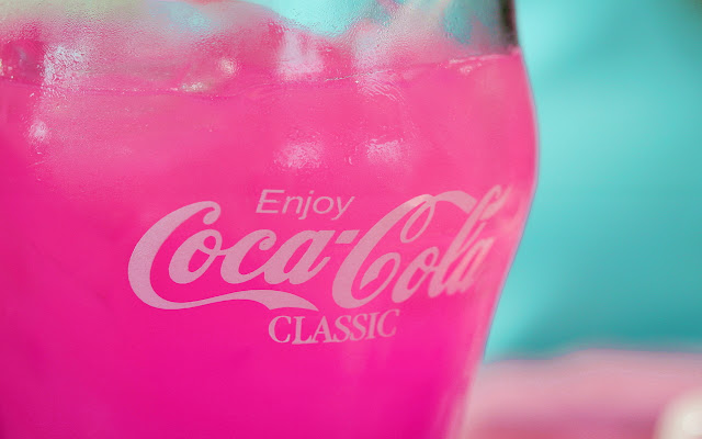 Coco-Cola Classic Vaporwave chrome extension