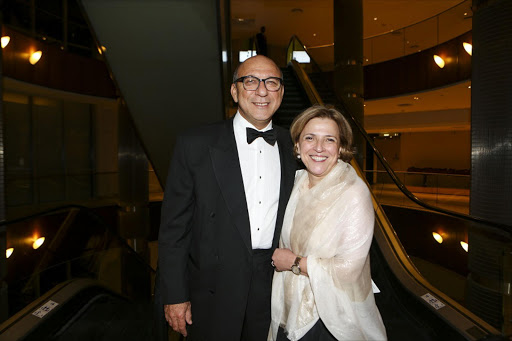 Trevor Manuel and Maria Ramos. Picture credit: LAUREN MULLIGAN.