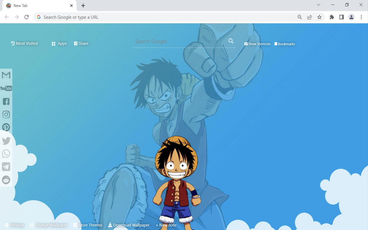 One Piece Chibi Wallpaper Preview image 3