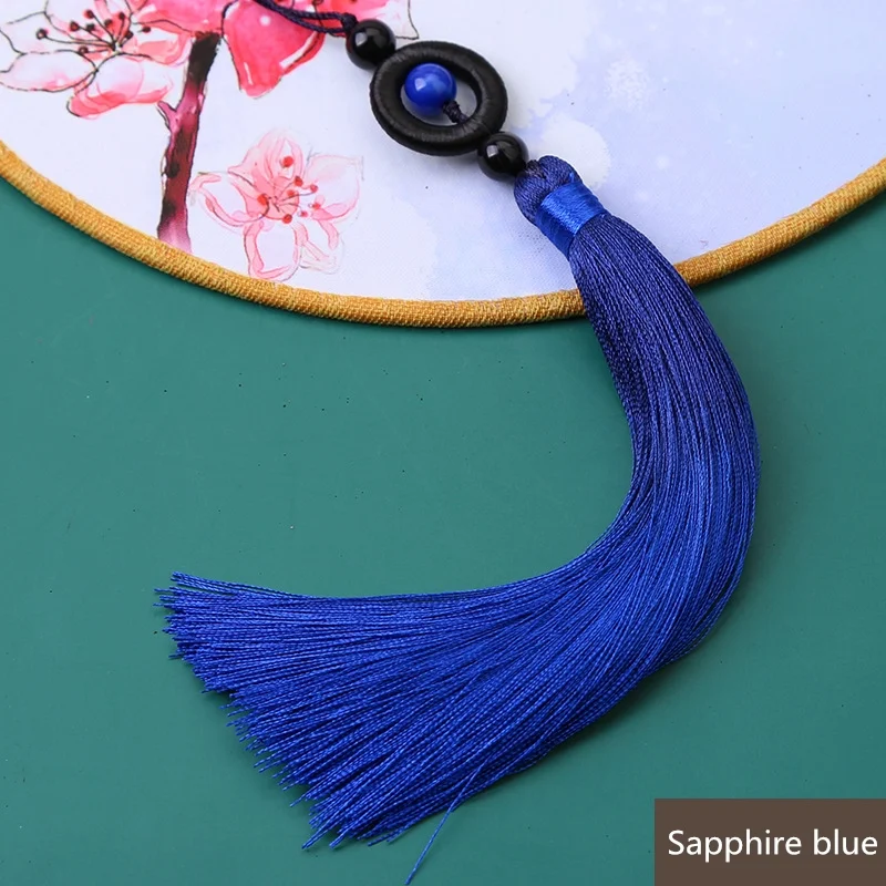 Gradual Tassel Kopf Transfer Perlen Anhänger Ice Silk Vertikal Spike Pressing Klappe Auto Lesezeichen Hebe Ohr Zubehör.
