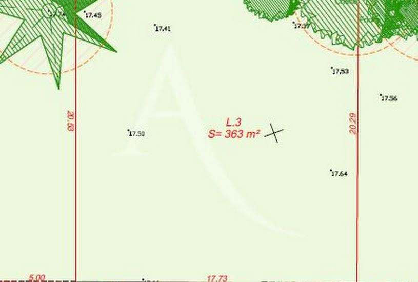  Vente Terrain à bâtir - 363m² à Les-Sables-d'Olonne (85100) 