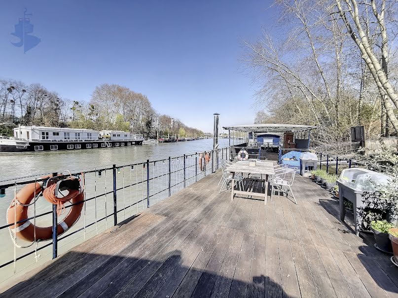 Vente péniche 5 pièces 180 m² à Paris 16ème (75016), 1 440 000 €