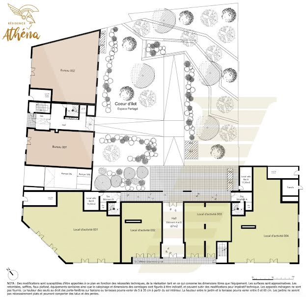 Vente locaux professionnels 1 pièce 230 m² à Beziers (34500), 464 900 €