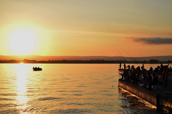 Pesca al tramonto di Ciappo