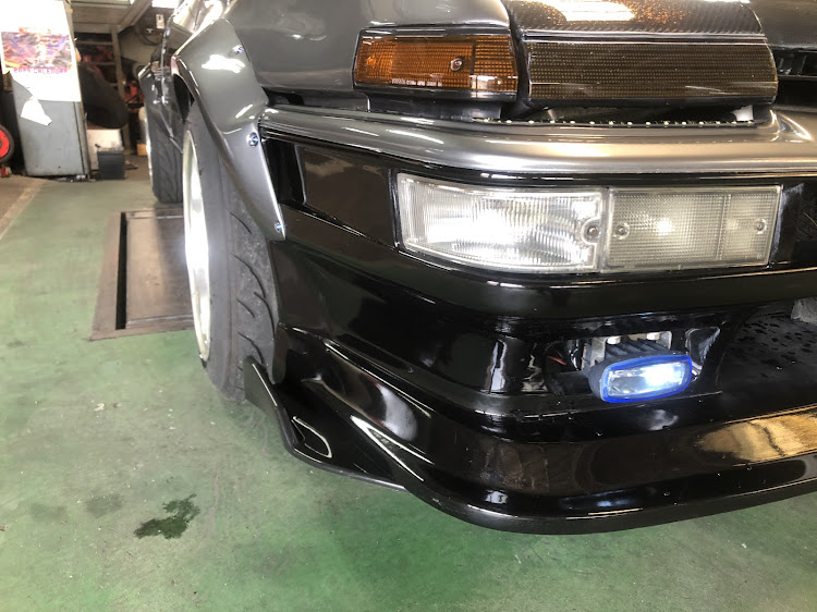 スプリンタートレノのなんか付けた！・フロントアンダーカナードに関するカスタム事例の投稿画像2枚目