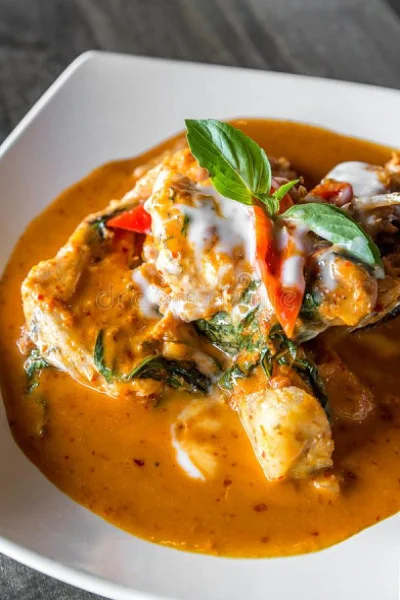 Fish In Thai Red Curry