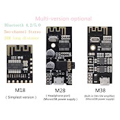 Mô Đun Thu Tín Hiệu Âm Thanh Bluetooth Không Dây Mh - Mx8 M18 M28 M38 Blt 4.2 5.0 Mp3 Diy