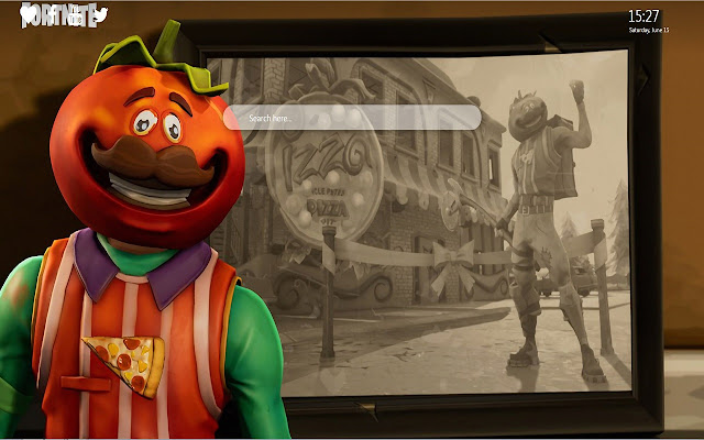 Tomato Head Fortnite Google Chrome Theme