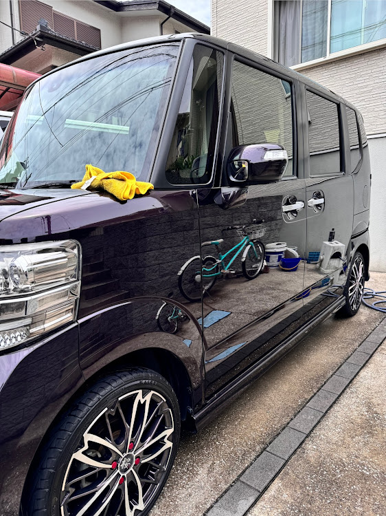 Nボックス+カスタムのTHE CLASS・６月もよろしくお願いします・洗車に関するカスタム事例の投稿画像3枚目