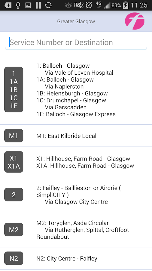 first bus travel information