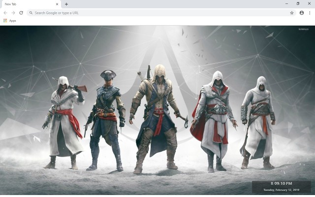 Assassin's Creed New Tab